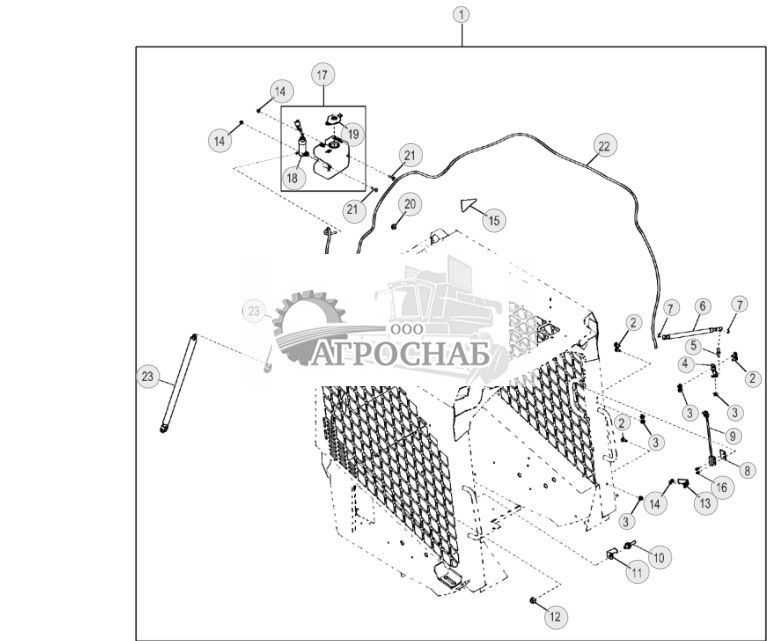 Комплект аксессуаров дверцы для тяжелых режимов эксплуатации (навес) - ST239928 271.jpg